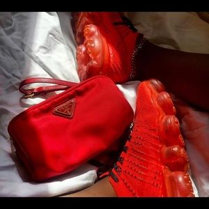 2016 Prada nylon wristlet